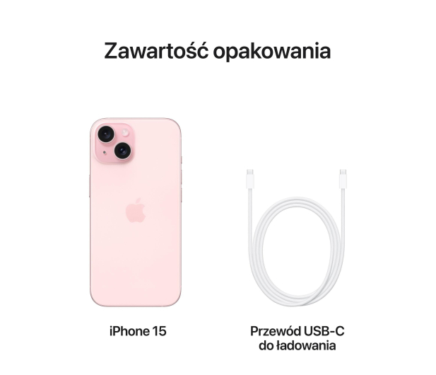 Apple iPhone 15 128GB Pink - 1179982 - zdjęcie 9